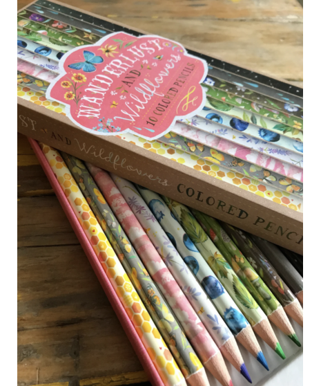 Katie Daisy | Wanderlust & Wildflowers Colored Pencils