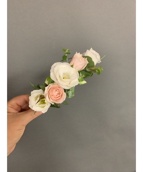 Blushing Bride Hair Flowers