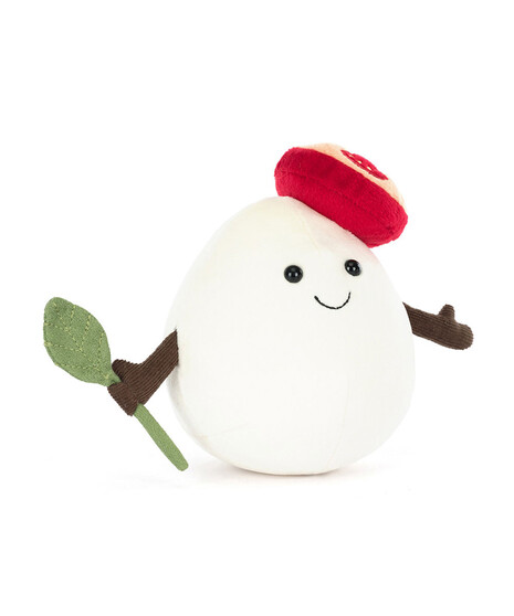 Ultra-soft Jellycat plush toy in a whimsical design, made with smooth, cuddly fabric and designed for gifting or snuggling.