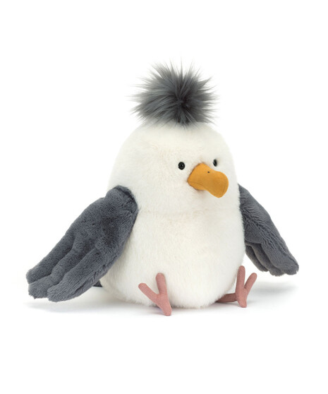 Ultra-soft Jellycat plush toy in a whimsical design, made with smooth, cuddly fabric and designed for gifting or snuggling.