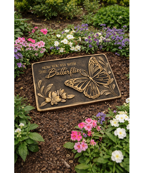 Butterflies Memorial Stone