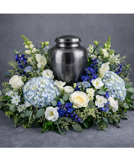 Seaglass - Urn or Photo Adornment