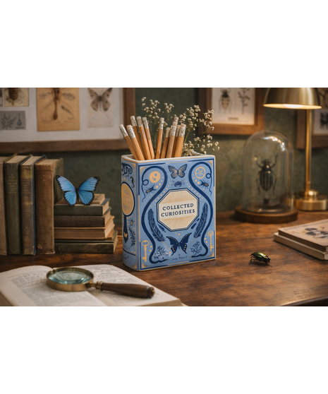 Collected Curiosities - Book Vase