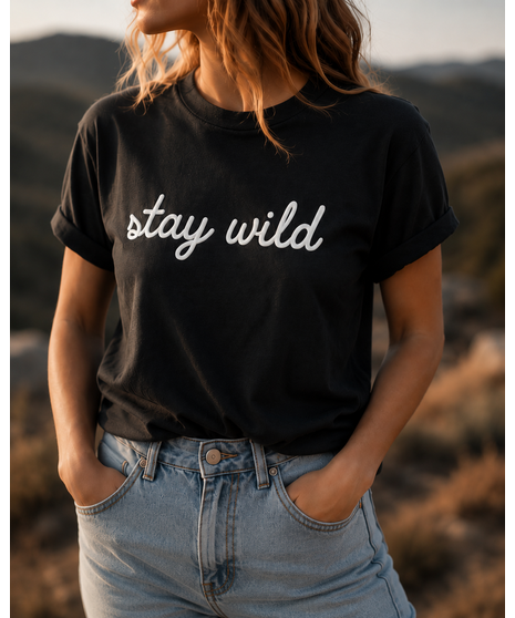 WildFlower - Stay Wild Tee