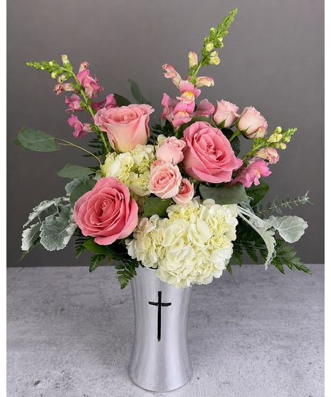 Rosé - Cross Vase