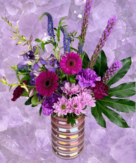 Amethyst - February Birthstone Blooms