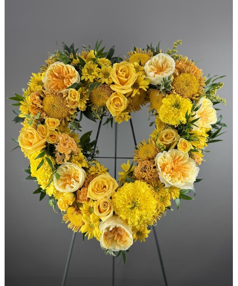 Morning Light - Heart Wreath