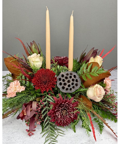 Old Fashioned Autumn Centerpiece