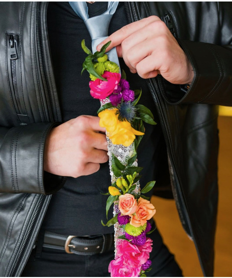 Floral Tie