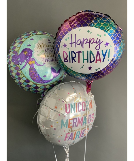 My Custom Balloons  Multi Polka Dots Party Balloon Bouquet Delivery