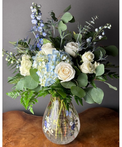 Blooms of Remembrance - Keepsake Vase