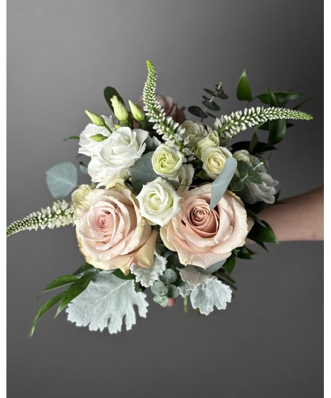 Blushing Bride Attendant Bouquet