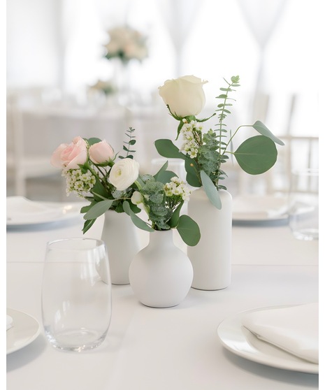 Blushing Centerpieces