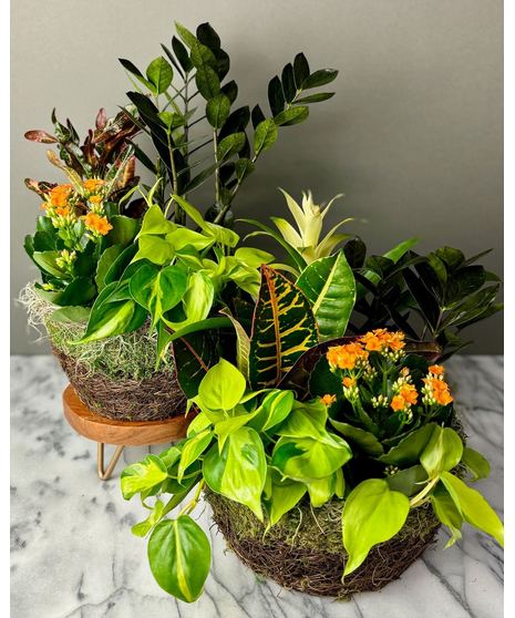 Fall Blooming Garden Basket