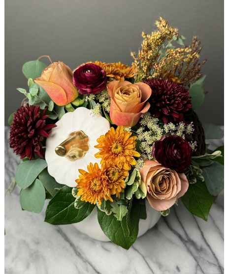 Autumn Pumpkin Centerpiece