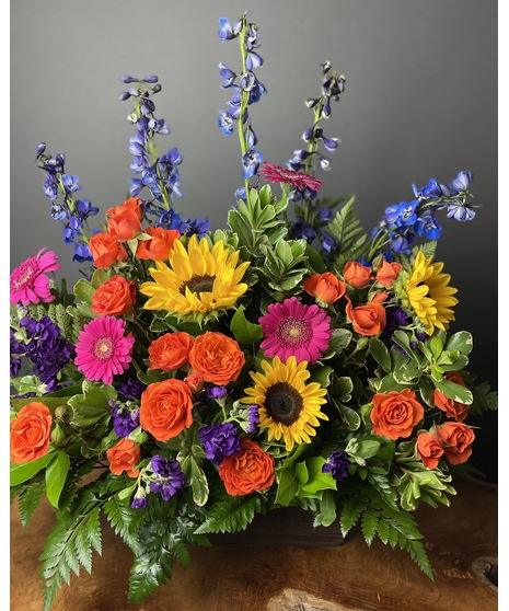 Vibrant - Peaceful Basket