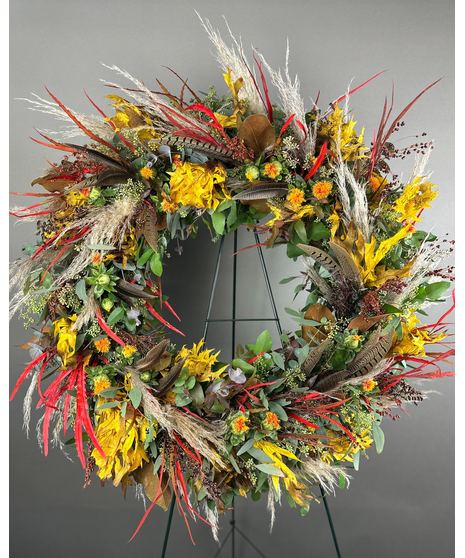 Dried - Circle Wreath