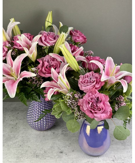 Roses + Lilies for Mom