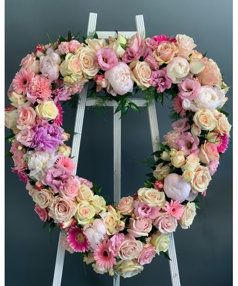 Rosé - Heart Wreath