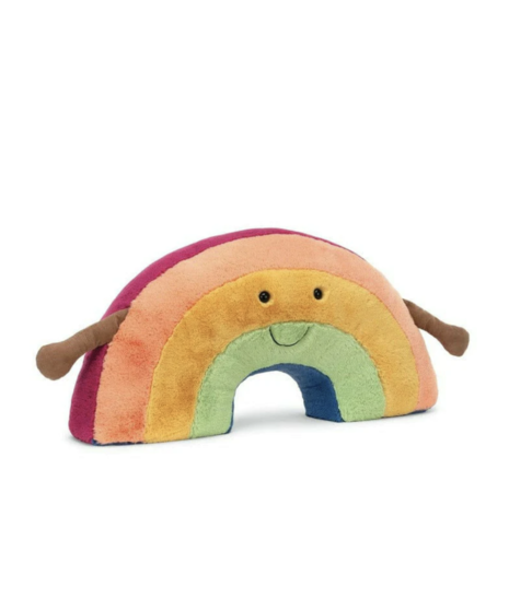 amuseable rainbow stuffed animal