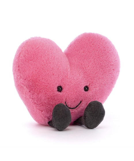 heart-shaped stuffed animal