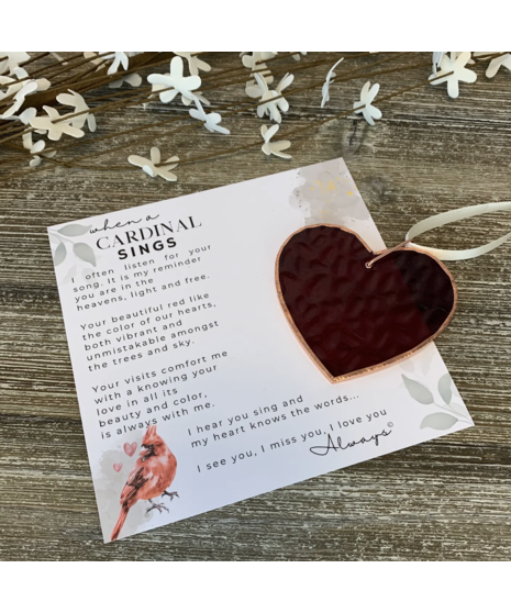 When A Cardinal Sings Memorial