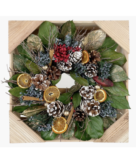 Dried Floral Wreath