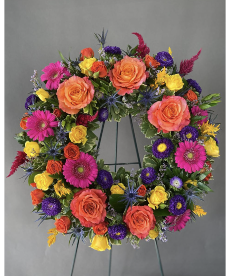 Vibrant - Circle Wreath