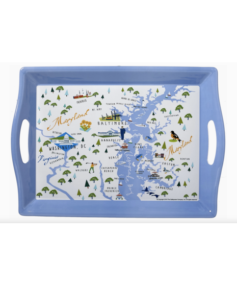 Galleyware | Chesapeake Bay 2-Handle Tray