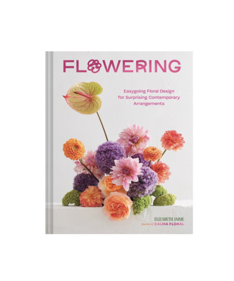 Flowering Hardback Book - by Elizabeth Jaime