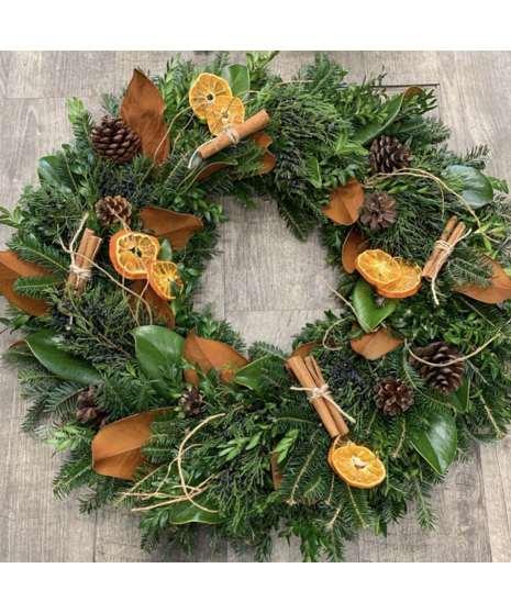 Christmas Morning Wreath