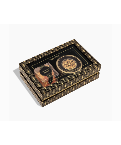Sugarfina | Champagne & Caviar 2pc Bento Box