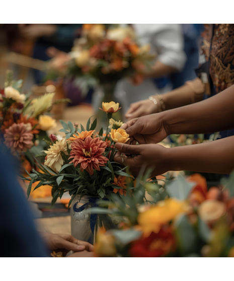 Fall Festive Design Series | Floral Pumpkin Vase - October 22nd from 5-7pm
