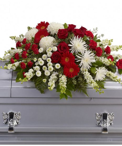 Eternal Serenity Casket Spray