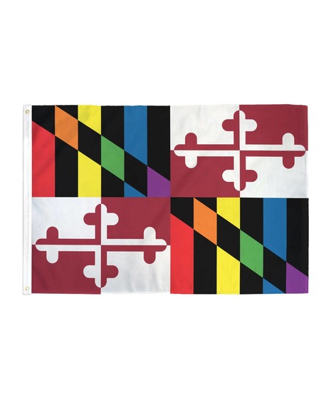 FLAGS FOR GOOD | Rainbow Maryland Flag