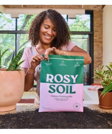 ROSY | Organic Earth Positive Potting Soil