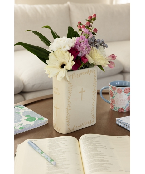 The Word Book Vase