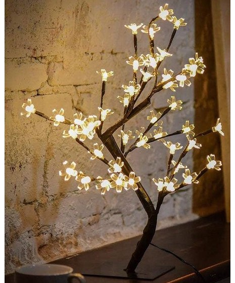 Lighted Cherry Blossom Tree