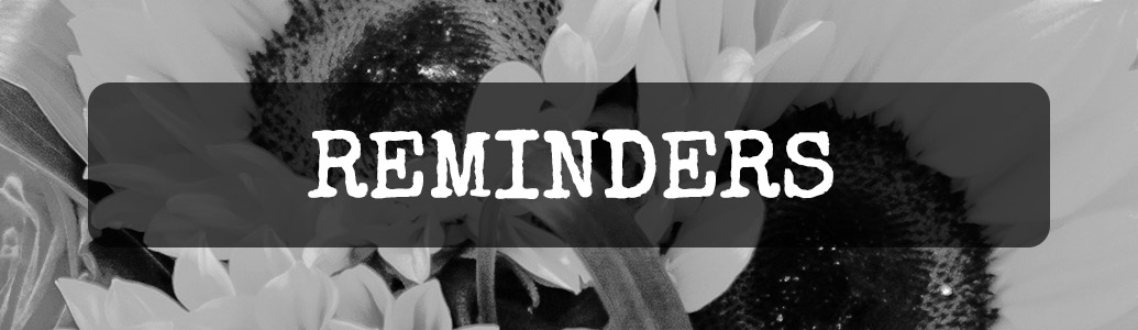 Reminders